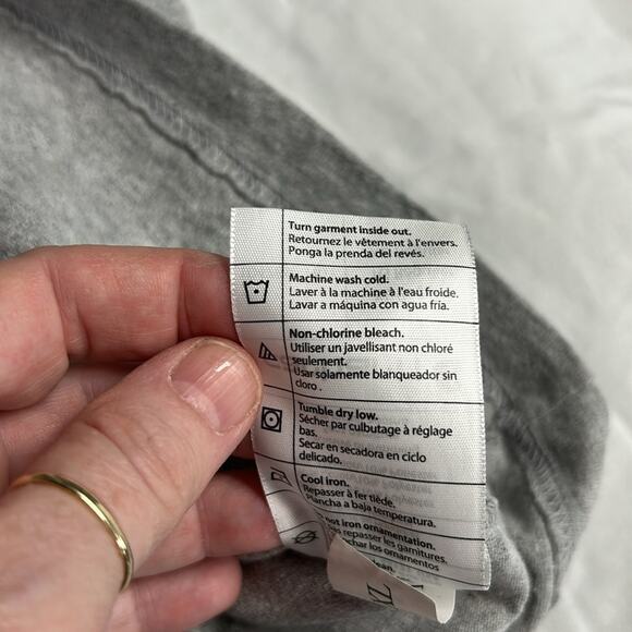 Carhartt Spell Out Chest Logo Original Fit Gray Long Sleeve Shirt Men’s XL - Picture 8 of 8